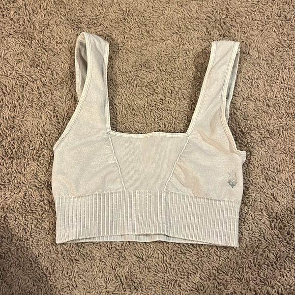 Free people movement light gray workout set - Picture 4 of 4